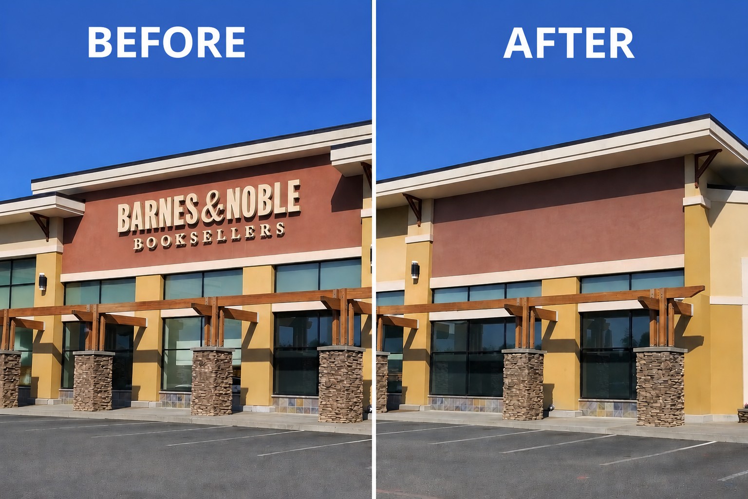 Barnes & Noble Exterior Restoration