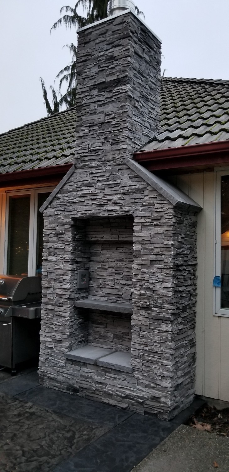 Luxury Stone Veneer Residence - Natural Stone & Architectural Masonry Details