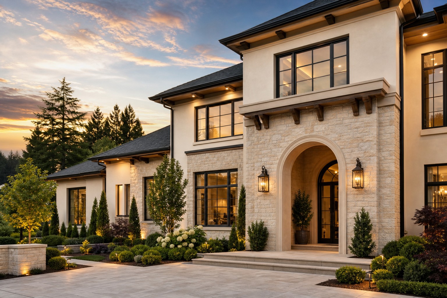 Stone veneer projects