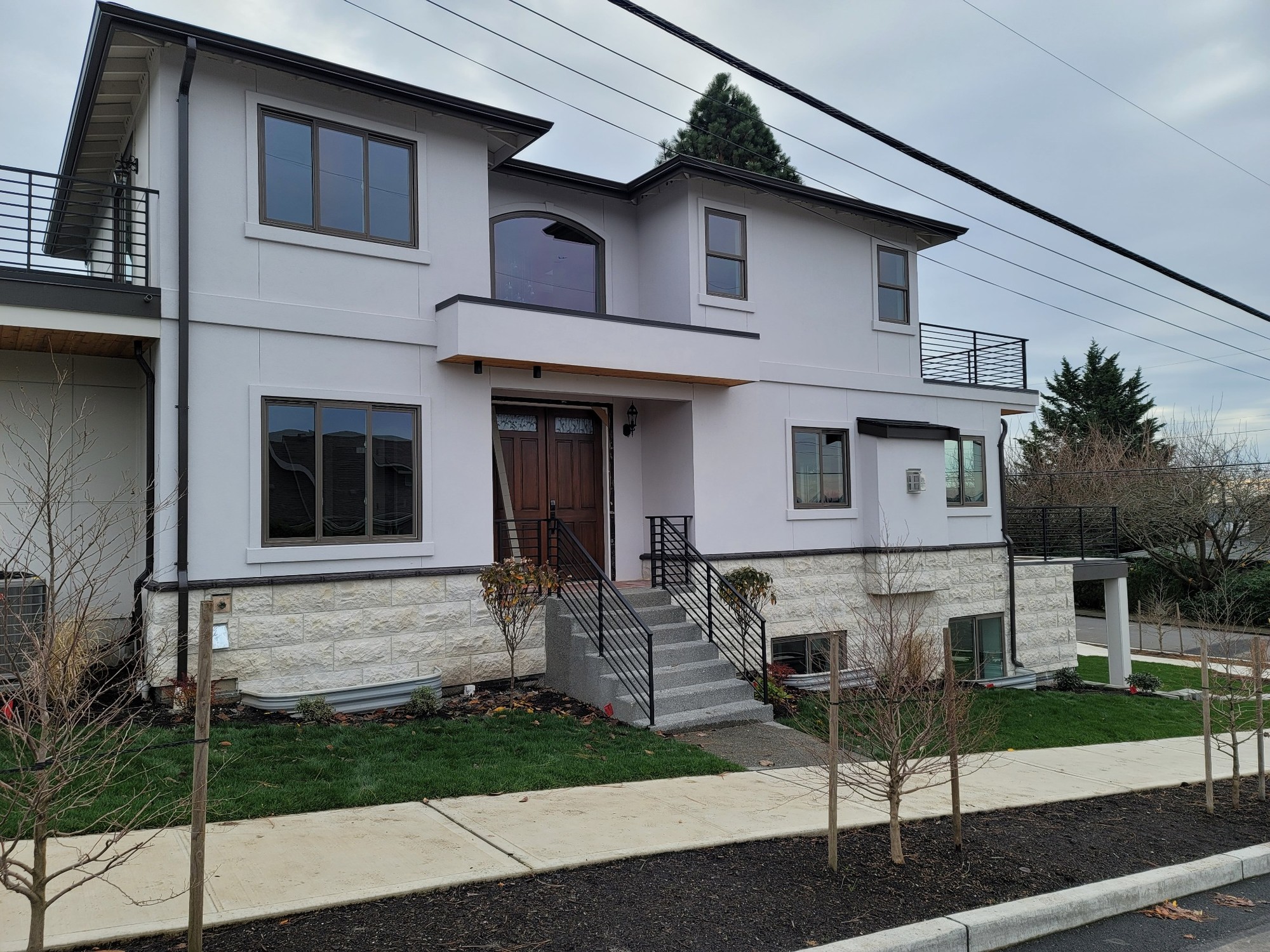 Stone Entry & Architectural Details - Natural Stone Veneer Installation