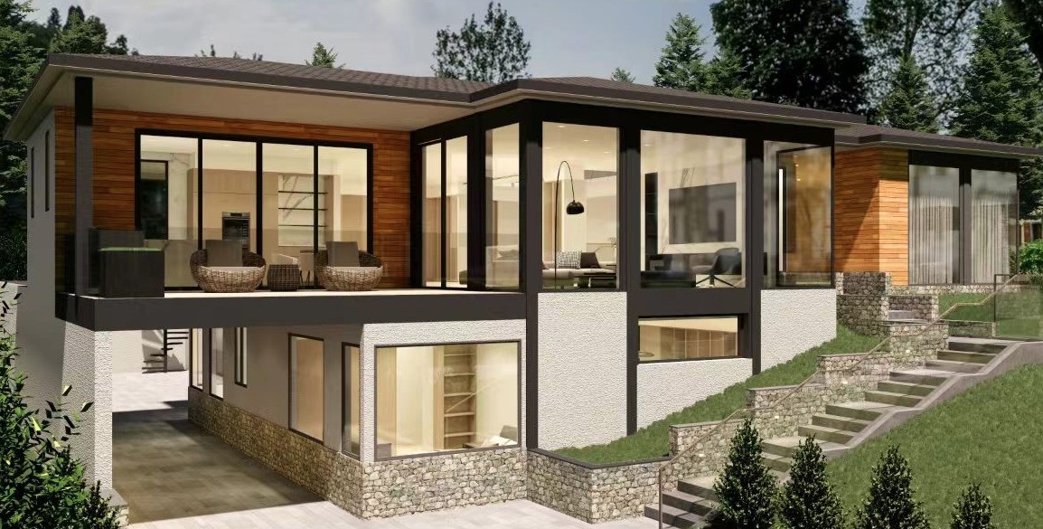 Stucco Style Residence - Custom Residential Exterior Finish